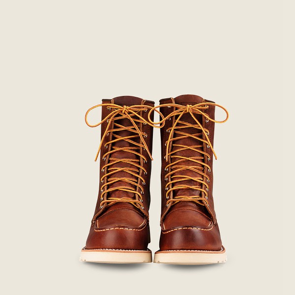 Bottes Red Wing Heritage - Classic Moc - 8-Inchr Rough & Tough Cuir - Marron - Homme 178CZQUDI